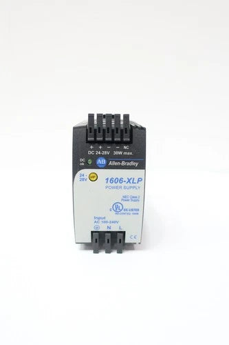 Genuine Allen Bradley 1606-XLP30E Power Supply 30w 24-28v-dc 100-240v-ac