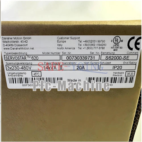 New 1PCS Kollmorgen SERVOSTAR 620 S62000-SE Servo Drive
