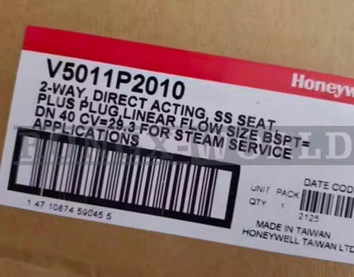 1PC Honeywell V5011P2010 V5011P 2010 DN40 Electric Control Valve New