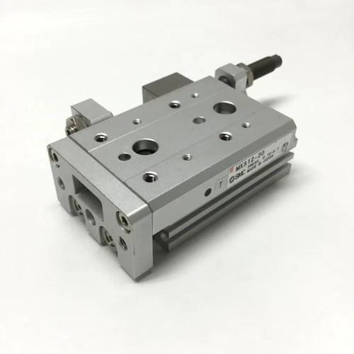 SMC MXS12-30ASBT Guided Air Cylinder Slide Table Actuator 12mm Bore, 30mm Stroke