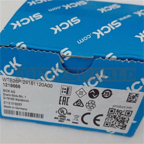 ONE SICK photoelectric switch WTB26P-24161120A00 1218666 NEW