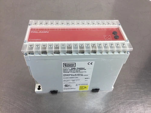CROMPTON PALADIN TRANSDUCER 256-TWNU 120V Range 0/1200kW   4C