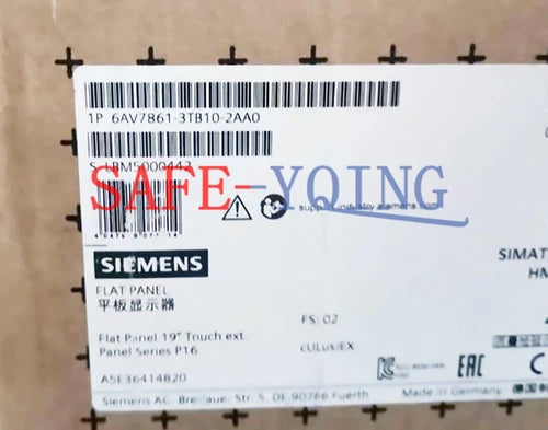 ONE NEW SIEMENS TOUCH SCREEN 6AV7861-3TB10-2AA0 6AV7 861-3TB10-2AA0