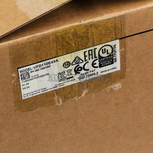 1PC NEW  DELTA VFD VFD110E43A Inverter 11kw 15HP 3PHASE 380V 600Hz
