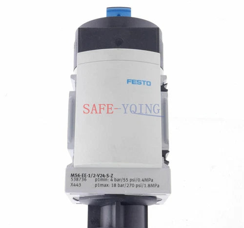ONE FESTO air source safety start valve MS6-EE-1/2-V24-S 527682 NEW