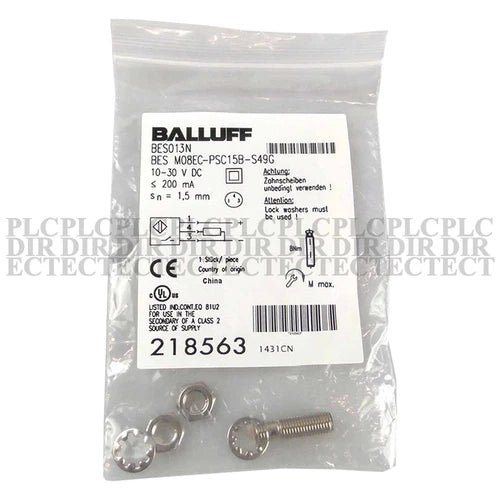 NEW Balluff BESM08EC-PSC15B-S49G Inductive Proximity Switch