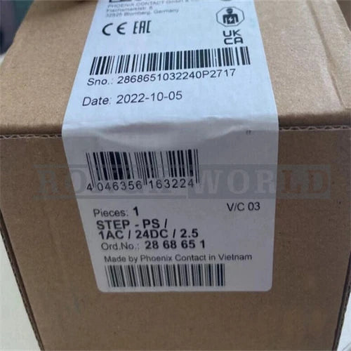 ONE Phoenix Contact Power Supply STEP-PS/1AC/24DC/2.5 2868651 NEW