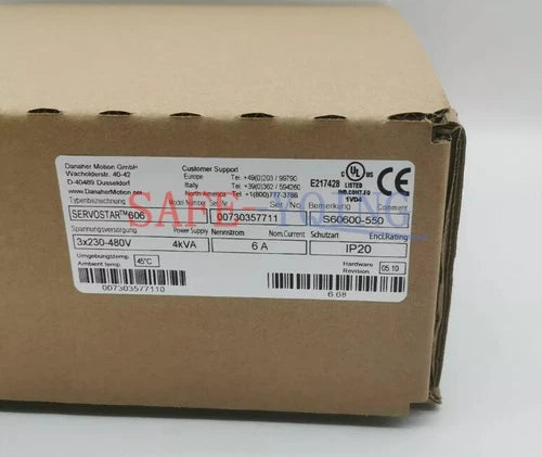1PCS New Kollmorgen Servostar 606 S60600-550 Servo Drive