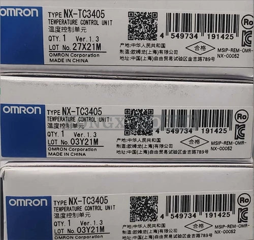 ONE New Omron Temperature Control Unit NX-TC3405