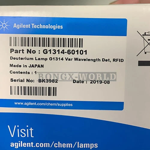1PCS NEW Agilent UV Deuterium Lamp G1314-60101 G131460101