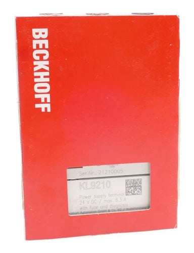 Beckhoff Potenzialeinspeiseklemme 24V DC | KL9210
