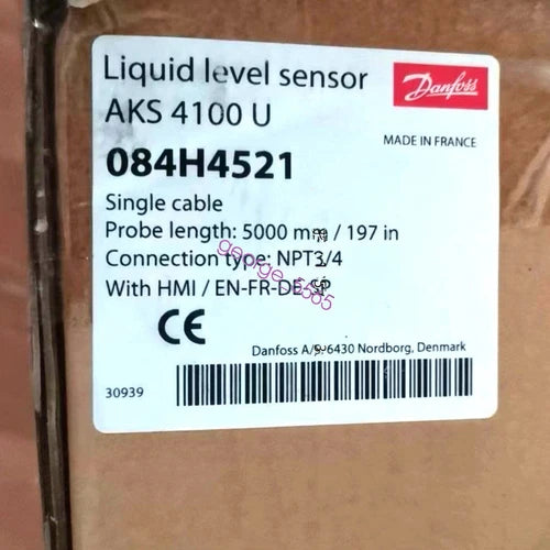 1PS New For Danfoss AKS 4100U 084H4521 Liquid level sensor Fedex or DHL
