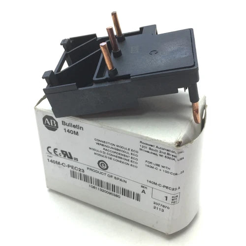New Allen Bradley 140M-C-PEC23 Connection Module ECO for 140M-C to 100-C09...C23