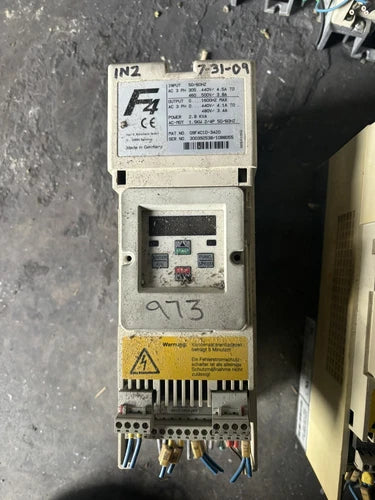 KEB F4 09F4C1D-3420 DRIVE  09F4C1D3420 USED