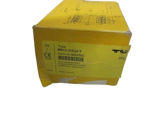 TURCK MS13-22EX0-T ISOLATING SWITCHING AMPLIFIER NSMP