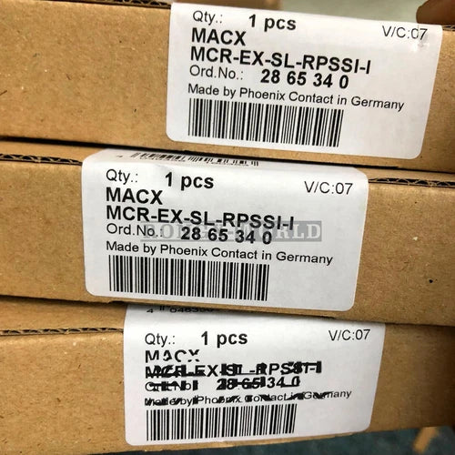 NEW One Phoenix Contact MACX MCR-EX-SL-RPSSI-I 28 65 34 0 2865340