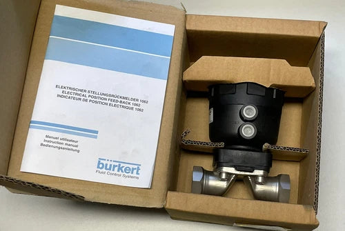 B¨¹rkert / Elektrischer Stellungsr¨¹ckmelder / 2031 A 25,0 FPM VA / Id: 160579