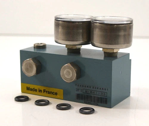 FOXBORO ECKHARDT LEXG-JN Anschlussleiste mit Manometern NEU OVP