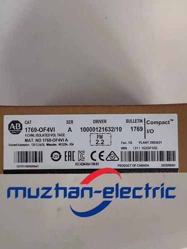 New Factory Sealed Allen Bradley 1769-OF4VI SER A CompactLogix 4 Pt A/O Voltage