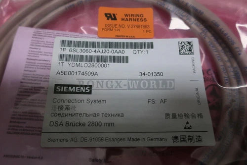 ONE NEW SIEMENS 6SL3060-4AJ20-0AA0 Cable