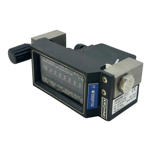 KROHNE Durchflussmesser DK37 E-EX ?4,5mm 0,3 bar Ex-Schutz FIT01 Industrie