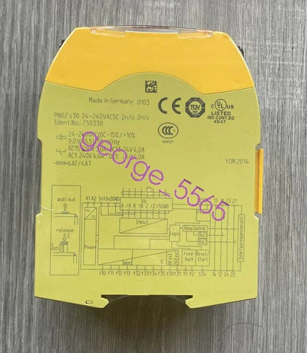 1PC New PILZ 750330 PLC Module Safety Relays PNOZ S30 24-240VADC Fedex or DHL