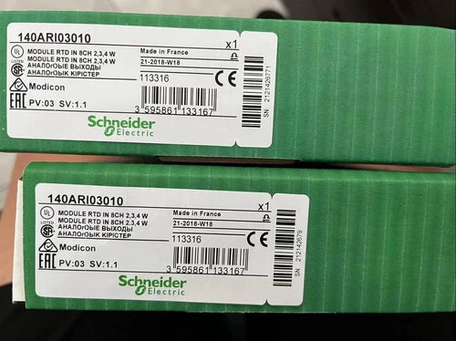 Schneider Electric New Sealed 140ARI03010 Modicon Quantum Analog Input Module