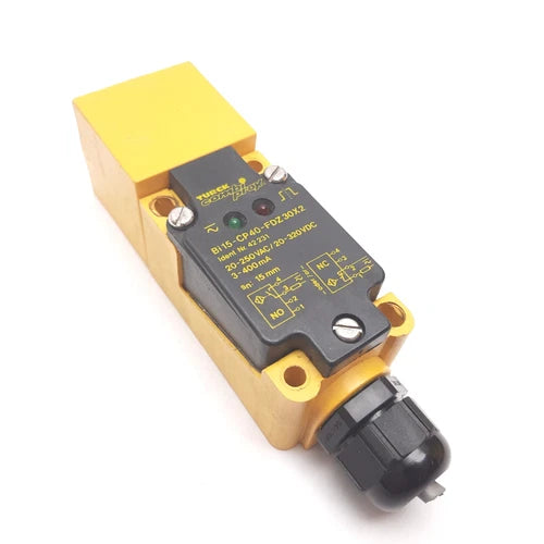 Turck Ni15-CP40-FDZ30X2 Inductive Proximity Sensor, 15mm, 20-250VAC 20-320VDC