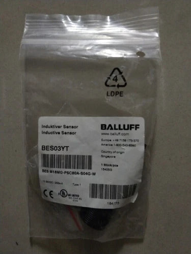 1PC New BALLUFF BES M18MG-PSC80A-S04G-W Sensor