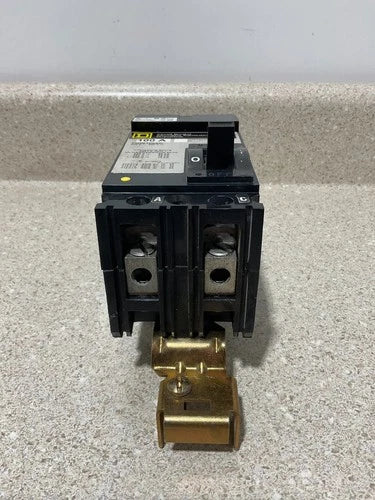 Square D FH26100AC 100Amp, 2 polos