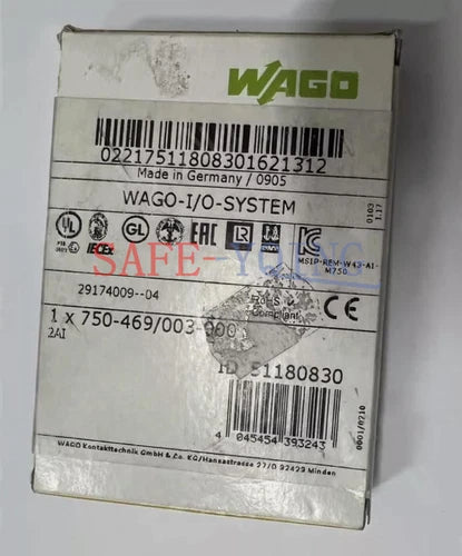 1PC WAGO thermocouple module 750-469/003-000 new