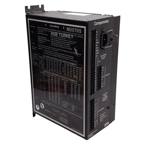 Parker SX6-DRIVE Compumotor Microstep Drive, 1-Axis, RS-232, 8A, 95-132VAC Input