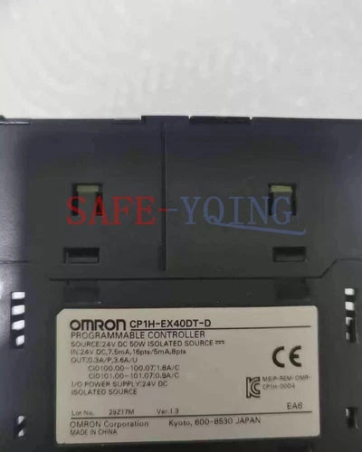 ONE OMRON PLC Programmable Controller CP1H-EX40DT-D USED