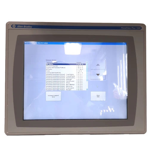 Allen Bradley 2711P-T15C4D8 PanelView Plus 1500 HMI Display Module 15in 24VDC