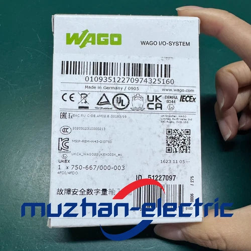 WAGO 750-667/000-003 Fast delivery DHL/Fedex UPS Spot Goods Free Shipping