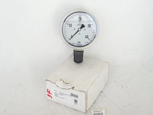 Wika Manometer 233.30.100 0...40 bar G1/2B unten / 9020683 / Neu OVP