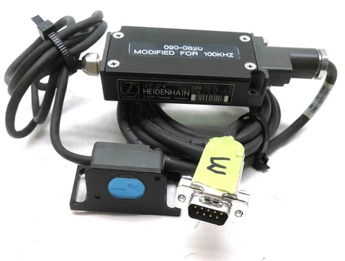 Heidenhain LIF 17R, D-83301 Linear Encoder Head & Cable Modified for 100KHZ DB-9