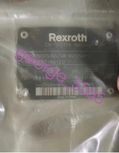 Rexroth R902196120 A11VO75LRDS/10R-NSD12N00-S New fedex or DHL