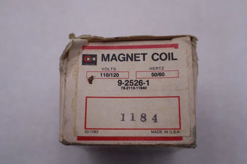 NEW OPEN BOX Eaton Cutler Hammer 9-2526-1 Magnetic Coil 110/120V STOCK K-3263
Opens in a new window or tab