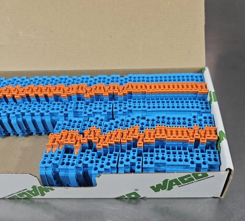 WAGO 280-876 Conductor Through Terminal Block - Lot of 83.               Loc3C-2