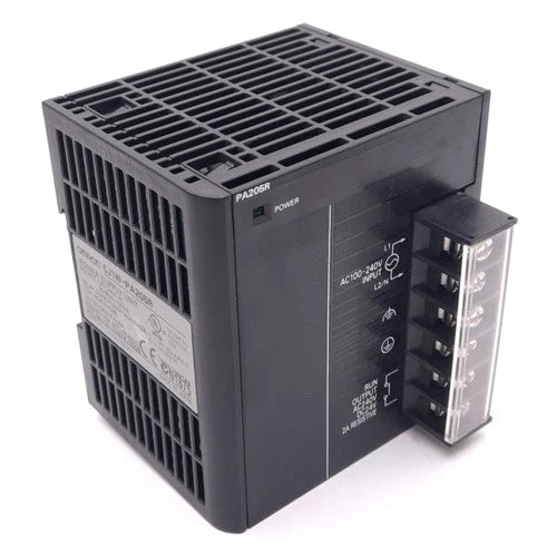 Omron CJ1W-PA205R Power Supply Module for CJ PLC, 100-240VAC In, 5/24VDC Out