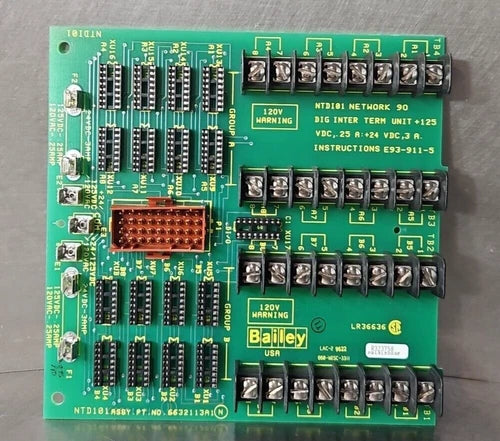 ABB Bailey NTD101 Network 90 Interface Termination                       Loc3D14