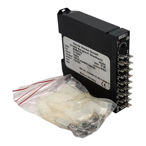 Deuta-Werke BWS6/1fy 2110297 24VDC 225Hz Ausgangsrelais -unused-