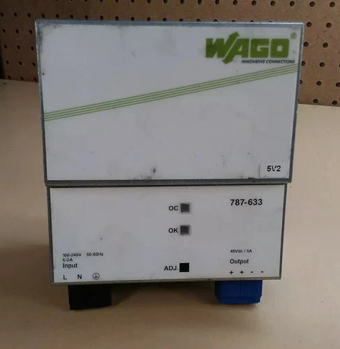 WAGO EPSITRON CLASSIC SWITCHED-MODE POWER SUPPLY , 787-633                  4E-5