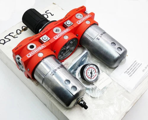 Origa A25F-3/4 + A25R-3/4 + A25L-3/4 Pmax. 1,75MPa Wartungseinheit -unused-