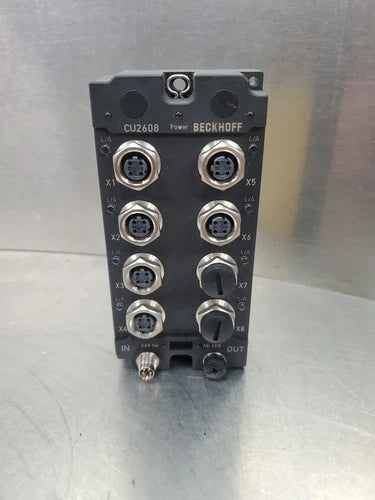 Beckhoff CU2608 24V Connector Block Module.                                3E-27