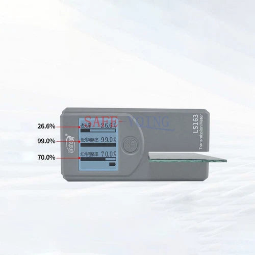1PCS LS163 Solar Film Transmission Meter Window Tint Meter 940NM IR Tester NEW