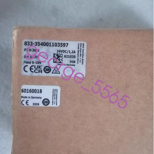 1PCS ASCO proportional Valve 833-354001103597 brand new fedex or DHL
