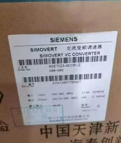 6SE7023-4EC61-Z 1PC NEW Sealed Siemens SIMOVERT VC CONVERTER 6SE7023-4EC61-Z