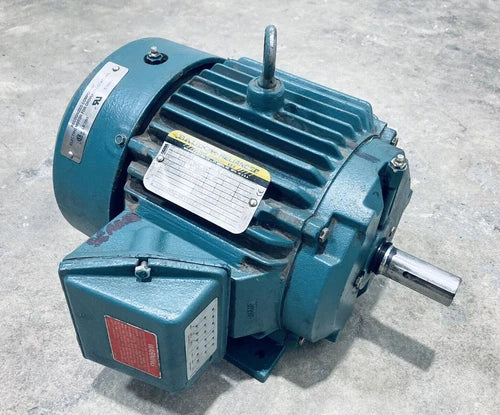 BALDOR ECP3663T AC ELECTRIC MOTOR 5HP 230/460V 12/6A 3PH 60HZ 3505RPM 184T-FRAME